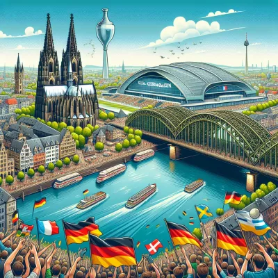 Köln als Austragungsorte der UEFA Euro 2024